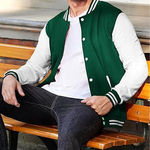 Veste varsity de haute qualité pour homme Tom Hardy Venom, noire et grise, en laine et cuir - Product Image 2