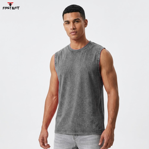 Gym Clothing Sleeveless Muscle Shirt Stringer Tank Top Fitness Basketball <b>Running</b> <b>Singlet</b> Quick Dry Breathable - Product Image 3
