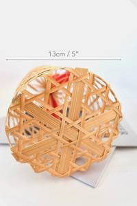 Handmade Thai Bamboo <b>Gift</b> Basket Sustainable Woven <b>Hamper</b> Eco Friendly Natural Bamboo Packaging OEM Supplier Vietnam - Product Image 4
