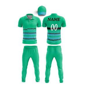 Uniforme de Cricket Masculino de Alta Calidad, 100% Nuevo Diseño Personalizado, Uniforme de Cricket de Manga Corta con Diseño de Cricket - Product Image 5