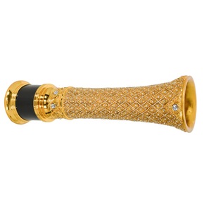 Vase à fleurs en métal artistique pour la décoration de table, pièce de décoration intérieure de luxe pour les maisons et les mariages - Product Image 2