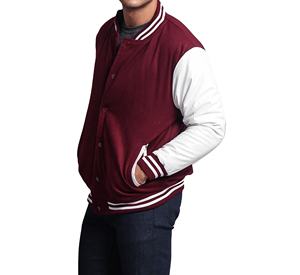 Chaqueta universitaria de cuero de lana elegante y duradera para hombre, ropa informal de invierno, estilo atlético de Club de Hockey, tela de alta calidad - Product Image 2