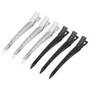 Pinzas para Seccionar el Cabello, de Plástico y Metal, Ligeras, Fuerte Sujeción, Herramientas de Peinado para Seccionar, Cortar y Teñir el Cabello, Uso Doméstico - Product Image 2