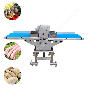 Machine de découpe de poisson bloc de viande congelée <span class=keywords><strong>guillotine</strong></span> trancheuse de saucisse de viande congelée - Product Image 6