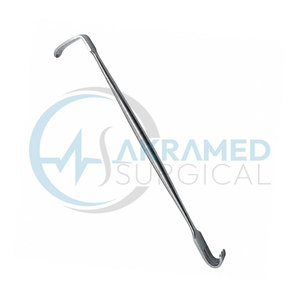 Senn MILLER retractor ปลายทื่อคู่6นิ้ว3/8นิ้วสแตนเลสชุดเครื่องมือผ่าตัดด้วยมือได้รับการรับรอง CE จำนวน3ชิ้น - Product Image 5