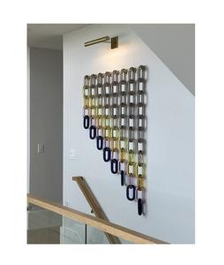 Chaîne de maillons en résine à bas prix, chaîne décorative murale en résine colorée, personnalisable, de qualité supérieure, maillons de chaîne murale en résine faits à la main - Product Image 1