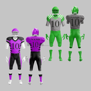 2025 nueva llegada uniforme de fútbol americano al por mayor personalizado hombres uniforme de fútbol americano para el servicio del equipo OEM - Product Image 1