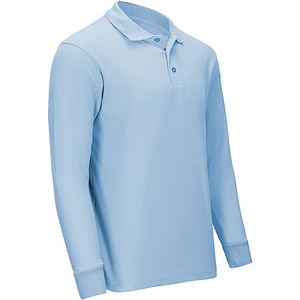 Direct Factory USA <b>Long</b> <b>Sleeve</b> <b>Polo</b> <b>Shirts</b> <b>Mens</b> Custom <b>Polo</b> <b>Shirt</b> Premium Cotton High Quality Bulk Order Casual Wear - Product Image 6