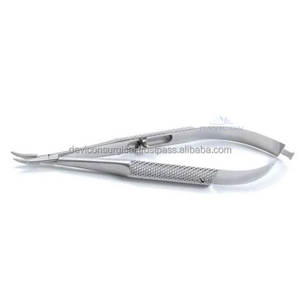 ที่ใส่เข็มขนาด6นิ้ว (15ซม.) 8มม. ปลอกหุ้มสปริงสแตนเลสด้ามจับไมโครเครื่องมือสำหรับการผ่าตัด - Product Image 6