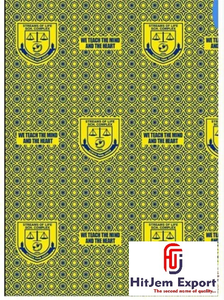 Printed Fabric African Wax Print Green Yellow Blue Heart Pattern 58/60 Inch Woven Cotton Home Textile - Product Image 6