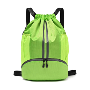 Heather Grey Basketball Backpack Zipper Panelled Design Insulated Side Pocket Shoe Compartment <b>Large</b> Ball Holder Waterproof - Product Image 2
