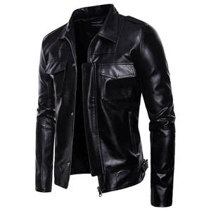 Breathable <b>Men</b> Leather <b>Jacket</b> Hot Sale Leather <b>Jacket</b> Light Weight Leather <b>Jacket</b> Best Material Leather <b>Jacket</b> New Arrival - Product Image 5