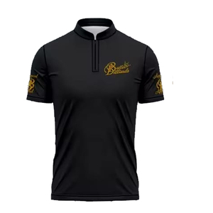 เสื้อซิปแขนสั้นระบายอากาศแบบซับลิเมชั่นออกแบบเองได้ - Product Image 5