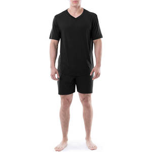 Ensembles courts pour hommes à faible MOQ, respirants, en coton personnalisé, pour l'été, qualité supérieure - Product Image 1