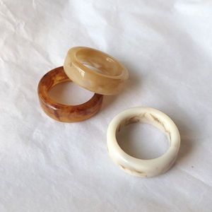 Anillos de Resina para Niñas y Niños, para Fiestas, Bodas, Anillo de Moda, Nuevo Diseño, Hecho a Mano, Color Personalizado Disponible, Recuerdo - Product Image 3