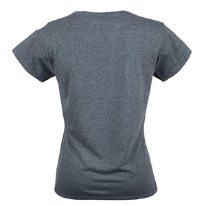 Camiseta de Manga Corta para Hombre, Cuello Redondo, Color Gris Oscuro, Corte Regular, Tejido de Punto - Product Image 5