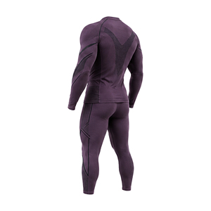Custom Men Sports <b>Base</b> <b>Layer</b> Compression Suit <b>Long</b> <b>Sleeve</b> Shirt Leggings Quick Dry Stretch Fitness Running Gym Workout Wear - Product Image 5