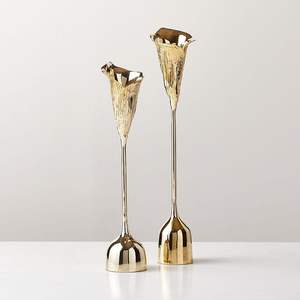 Decor Aluminum Candle Holder For Festive Celebrations Diwali <b>Christmas</b> Wedding <b>Table</b> <b>Arrangement</b> - Product Image 2