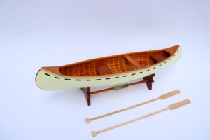 GIA NHIEN CO.LTD Vietnam PETERBOROUGH CANOE HONEY STAINED YELLOW Décoration d'intérieur rectangulaire, motif classique nature morte bateaux de pêche - Product Image 6