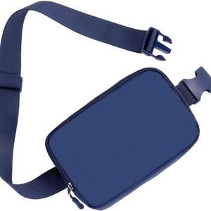 Riñonera unisex beige con cierre de cremallera para uso diario - Product Image 4