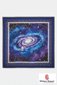 ผ้าพันคอไหมพิมพ์ลายดีไซน์สั่งทำพิเศษ ผ้าคลุมศีรษะแฟชั่น ผ้าพันคอสี่เหลี่ยม ผ้าคลุมไหล่ คอลเลคชั่นขายส่ง - Product Image 2