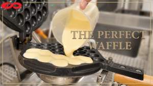 Polvo para Waffles KEIFU 1kg, Mezcla para Waffles de Burbujas Estilo Hong Kong, Mezcla para Postres con Helado y Frutas, Proveedor OEM de Taiwán - Product Image 3