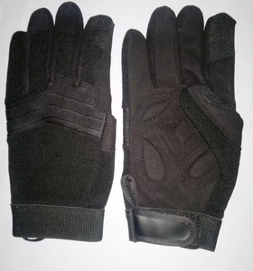Reflective SAFETY High Orange Winter <b>Leather</b> Work Driver Cowhide <b>Leather</b> Work Bulk Gloves With Knitted <b>Wrist</b> <b>Cuff</b> - Product Image 6