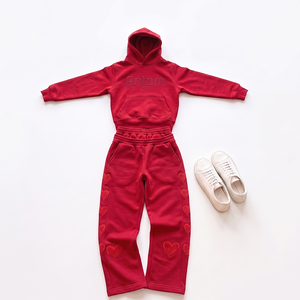 Nouvelle Collection 2026 : Survêtements Streetwear Style Américain – Pantalons de Survêtement Double Couche et Hoodies Oversize Personnalisables avec Broderie et Impression - Product Image 3