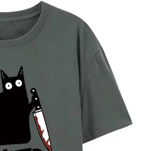 Camiseta de Hombre al por Mayor, 100% Algodón, Suministro Directo de Fábrica, Logotipo Personalizado, Impresión Digital, Transpirable, Suave, Talla Grande, Ecológica, de Secado Rápido - Product Image 5