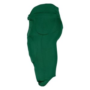 Moisture Wicking Heavyweight Spandex Material Dark Green American Football <b>Pants</b> Integrated Thigh And Knee <b>Pad</b> Set For Pro - Product Image 3