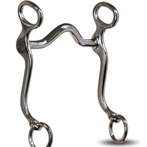 Mors d'entraînement pour chevaux en acier inoxydable de qualité supérieure avec design de type mors de frein pour l'équitation quotidienne - Product Image 1