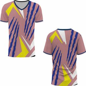 Camiseta de Balonmano Nuevo Estilo Personalizada con Cuello Redondo y Manga Corta para Uso Diario - Product Image 3