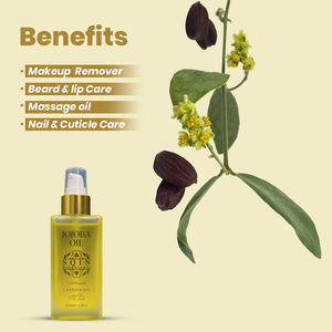 Aceite Portador de Jojoba Orgánico de Primera Calidad, Simmondsia Chinensis, Prensado en Frío, para el Cuidado del Cabello y la Piel, Disponible a Granel, Marca Privada SQIN - Product Image 4