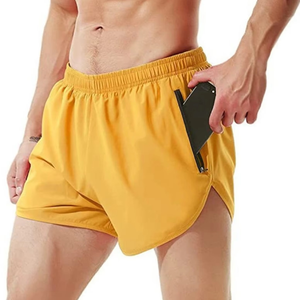 Shorts de course pour hommes les plus vendus, séchage rapide, polyester, shorts de sport, logo personnalisé, fournisseur OEM en gros - Product Image 1