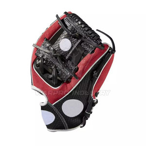 Gants de baseball de haute qualité pour jeunes et adultes, en cuir, pour l'entraînement, pour le jeu au poste intérieur et au poste extérieur, performance optimale - Product Image 4