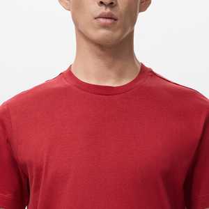 Col rond, design de haute qualité, prix abordable, tissu respirant, coupe confortable et décontractée pour hommes, idéal pour les commandes en gros, design pour l'extérieur. - Product Image 2