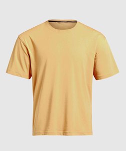 T-shirt pour homme à manches courtes, col rond, 100% coton, tricoté, respirant, confortable, décontracté, streetwear d'été, tenue de tous les jours, soldes - Product Image 3