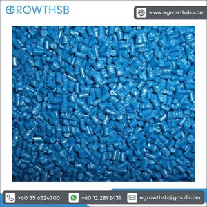เม็ดพลาสติกโพลีโพรพิลีน PCR รีไซเคิลเกรดอุตสาหกรรม สีน้ำเงิน ได้รับมาตรฐาน GRS และ RoHS สำหรับผลิตภัณฑ์พลาสติก - Product Image 2