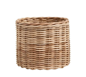 Wholesale Handcrafted Natural Rattan Round Woven <b>Plant</b> Pot Cover Succulent Planter <b>Basket</b> Suitable <b>for</b> Home & Garden - Product Image 2