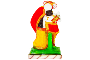 Matki Radha Krishna Resin <b>Statue</b> Handicraft Art Deco Tabletop <b>Religious</b> Home Decor for Diwali & Wedding Occasions - Product Image 2