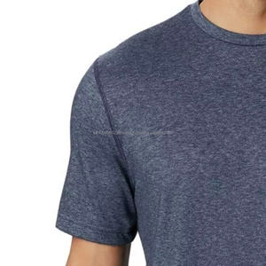 Camiseta de Verano de Alta Calidad 100% Algodón con Logotipo Personalizado, Camisetas Lisas para Hombre con Logotipo Personalizado - Product Image 5