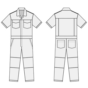 SPIRITCHILL GOODS Uniformes de sécurité anti-incendie pour hommes, antistatiques, anti-chimiques, ignifuges, résistants à la chaleur 500C-1000C - Product Image 2