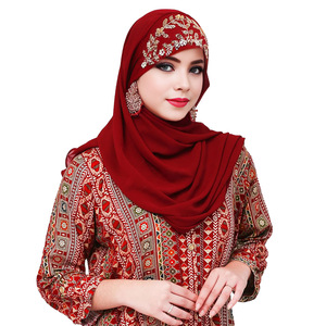 Elegant Muslim Hijab Scarf Soft Breathable Cotton Voile Shawl Lightweight for Women Daily Wear Fashion Islamic <b>Wrap</b> OEM Supplier - Product Image 2