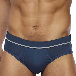 <b>Custom</b> Logo Classic Solid Color Comfortable Underwear for Men Wholesale High Quality Elastic Men's Briefs <b>Boxers</b> - Product Image 4