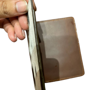 Porta Pasaportes de Lujo con Protección RFID, Cartera de Viaje de Cuero Hecha a Mano, Funda para Pasaporte con Logotipo Personalizado OEM, Sin Cierre, 30 mm de Grosor - Product Image 5