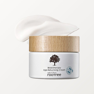 Crema de ojos de lujo coreana K-Beauty Rootree Mobi Therapy Age Defy Eye Cream 20g Hecho en Corea Unisex antienvejecimiento - Product Image 4