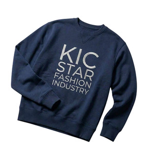 เสื้อสเวตเชิ้ตแขนยาวคอกลมผ้าฝ้ายฟลีซเนื้อหนาคุณภาพสูง 100% ปักโลโก้ตามสั่ง สำหรับผู้ชาย เหมาะสำหรับฤดูใบไม้ร่วง - Product Image 2