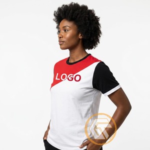 T-shirt décontracté personnalisé pour femmes Delta Sorority, coton jersey respirant de haute qualité, motif uni, manches courtes - Product Image 3