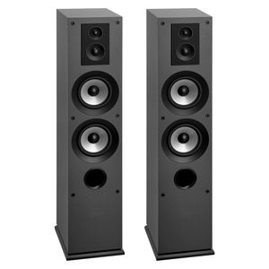 Par de Altavoces de Torre de 3 Vías de 145W con Tweeter de 0.75 Pulgadas y Dos Woofers de 5.25 Pulgadas - Product Image 1