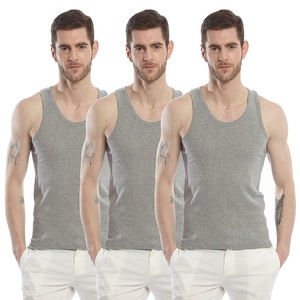 เสื้อกล้ามผ้าฝ้ายหนานุ่มสำหรับผู้ชาย ทนทาน สีขาว ซับเหงื่อ เหมาะสำหรับงานอุตสาหกรรม ใช้เป็นเสื้อซับในหรือเสื้อชั้นในได้ - Product Image 1